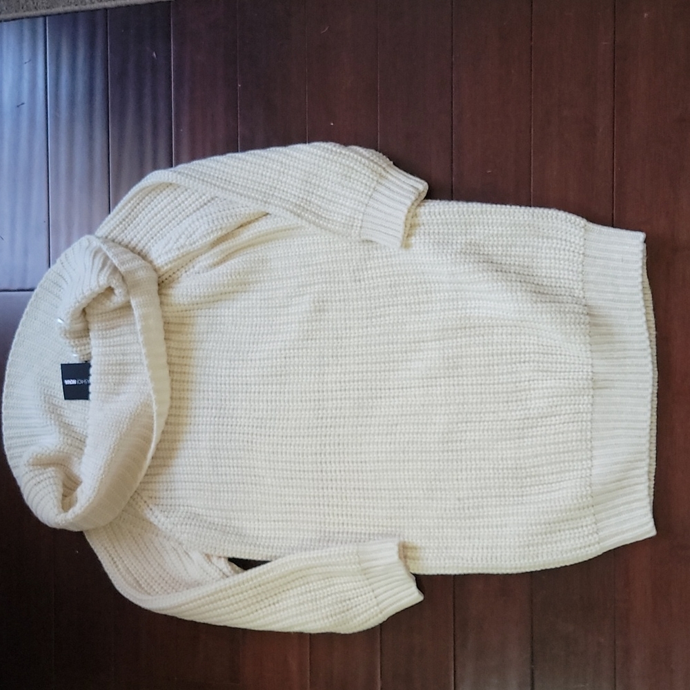 Fashion Nova, cream, knit sweater, XL, NWT - Picture 3 of 5